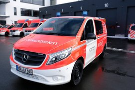 Notarzteinsatzfahrzeug (NEF) auf  Mercedes-Benz Vito 119 CDI MIX 4X4  Ausbau Binz
