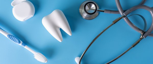 Dental concept healthy equipment tools dental care Professional banner