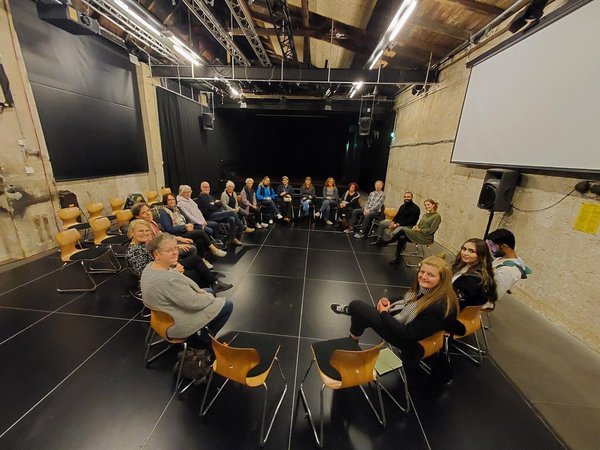 Diskussionrunde in der Kulturschmiede