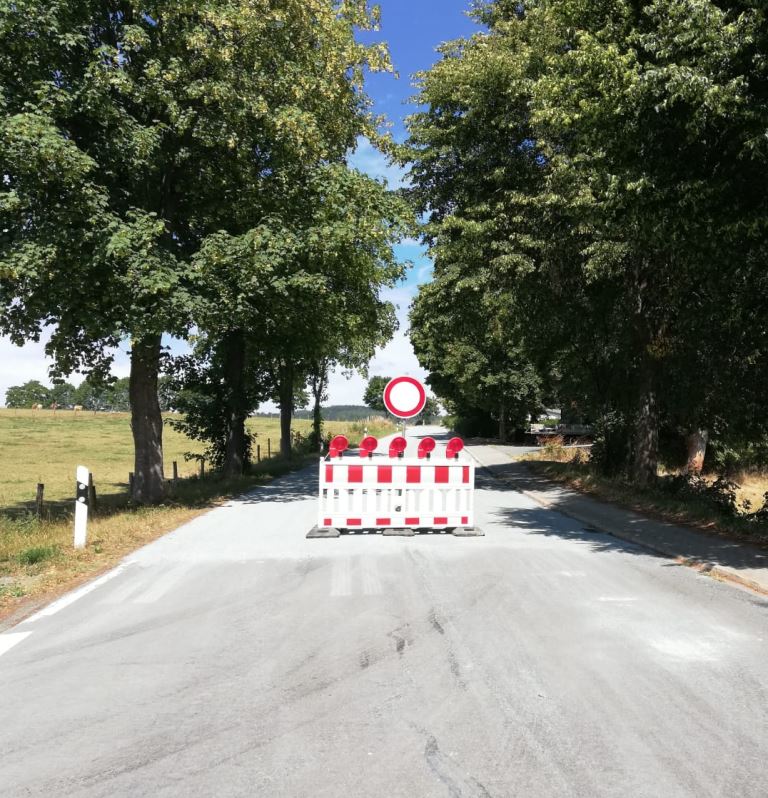 Symbolbild Sperrung
