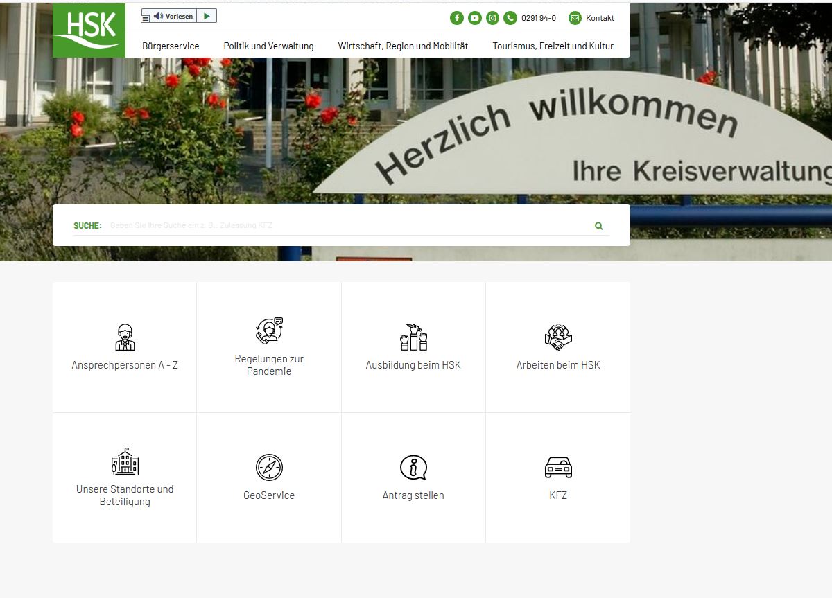HSK-Kreisverwaltung präsentiert neuen Internetauftritt