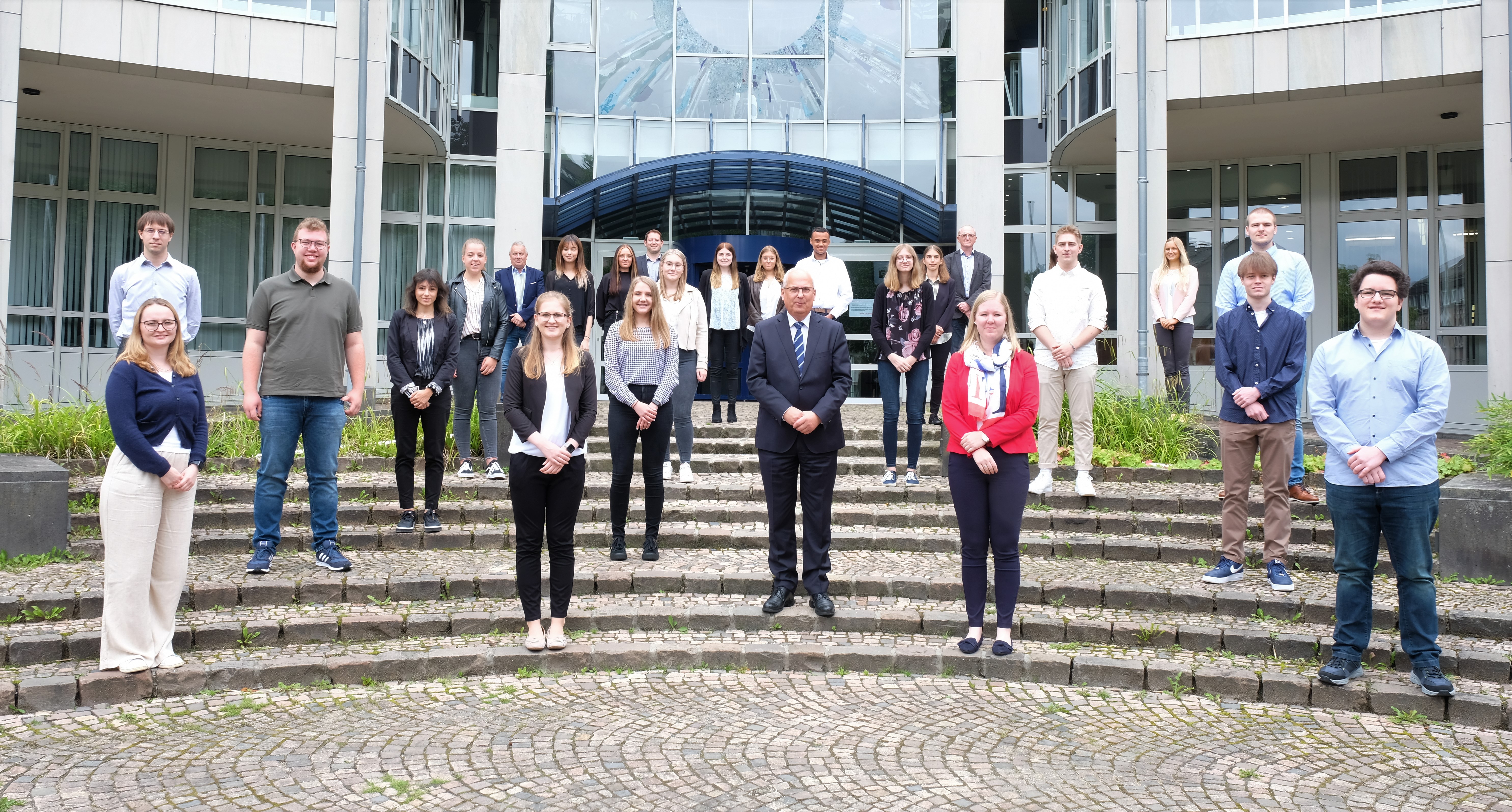 36 Nachwuchskräfte beginnen ihre Ausbildung in der Kreisverwaltung und das in sieben unterschiedlichen Berufsausbildungen. 