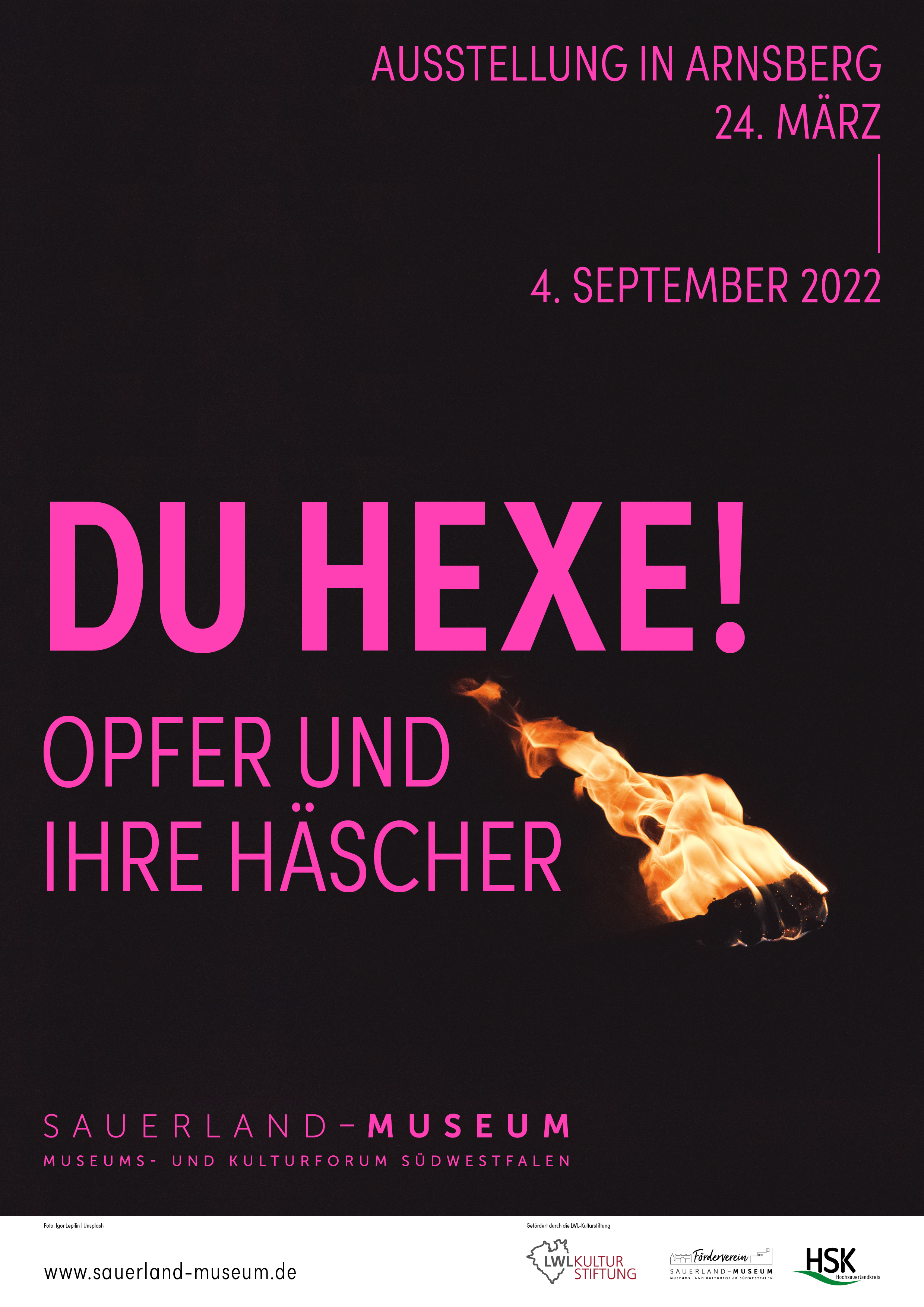 Museums- und Kulturforum Südwestfalen präsentiert "DU HEXE! Opfer und ihre Häscher".