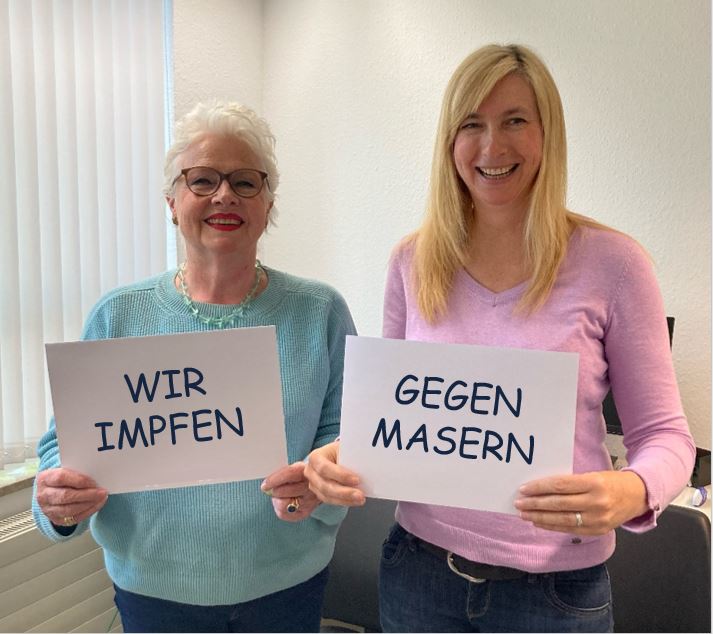 Impfkampagne Masern