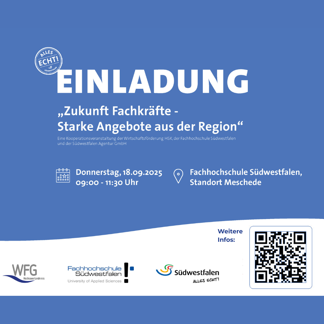 Zukunft Fachkräfte – Starke Angebote aus der Region // Bild: Pressestelle HSK