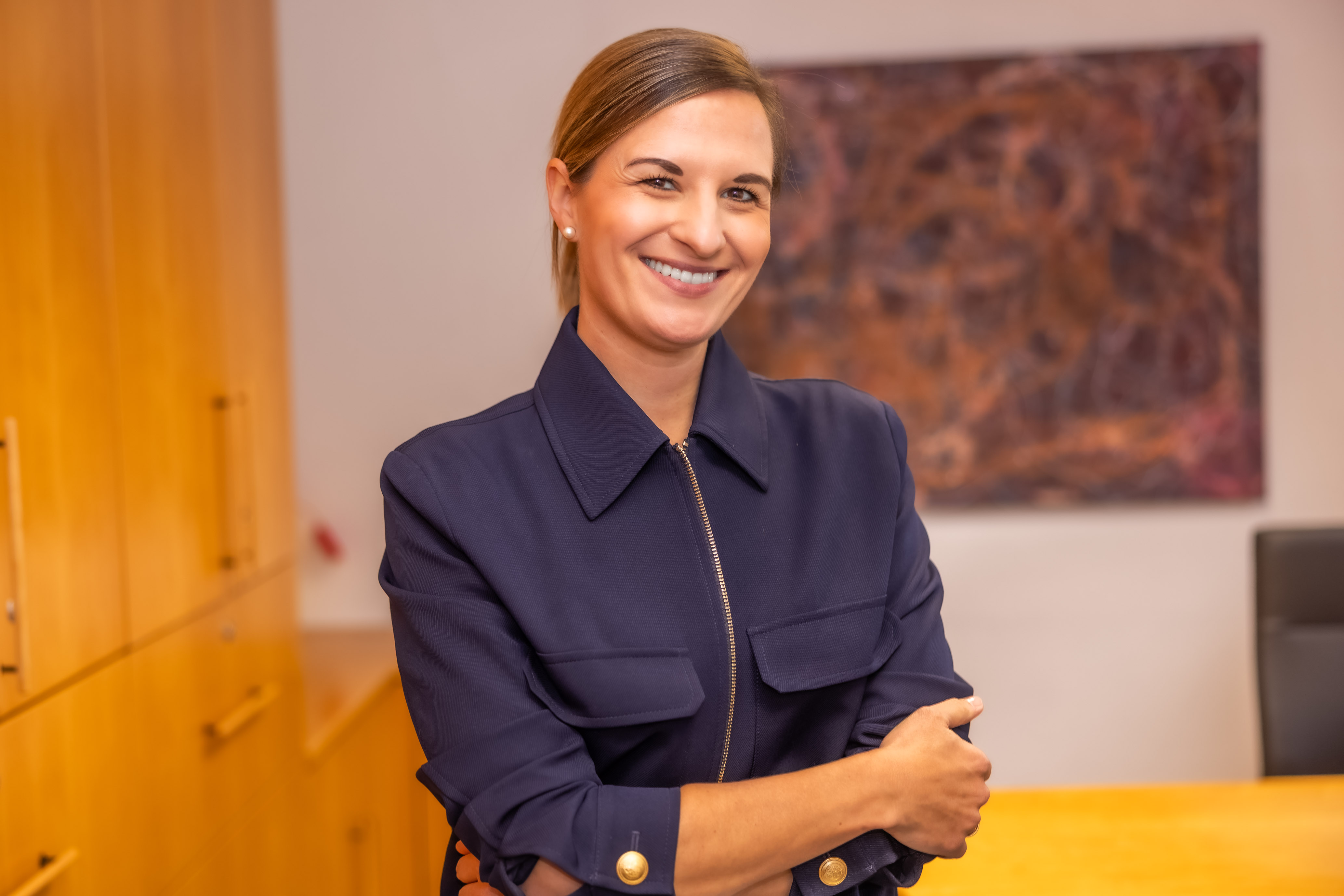 Caroline Homann kann im Rahmen des Projekts „Land in Sicht – Ärzte für morgen“ Familie und Beruf optimal miteinander vereinbaren.