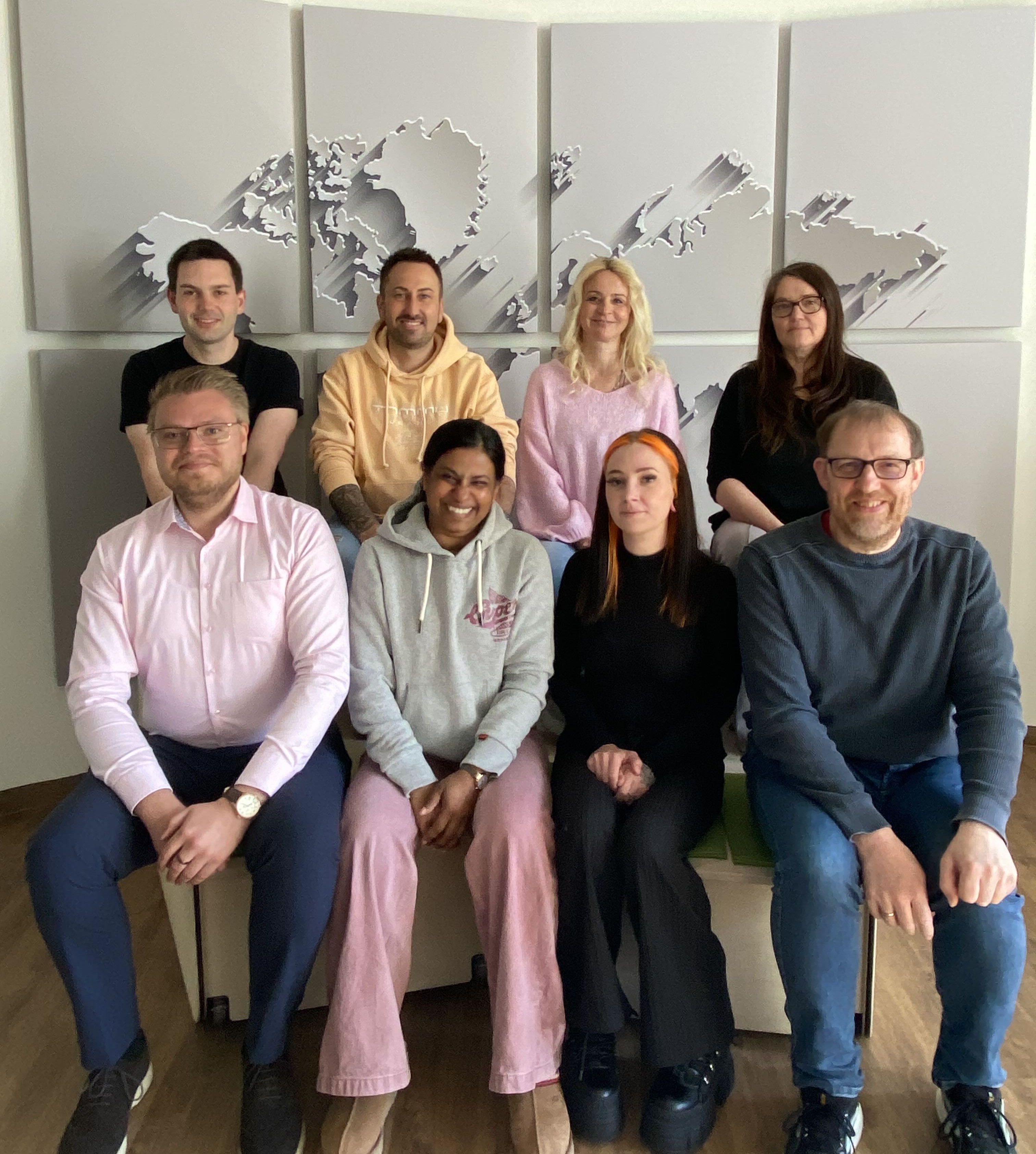 Gemeinsam für das Wohl von Kindern: Das Team der Beistandschaften im HSK-Jugendamt.